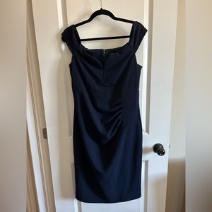 Le Chateau. Navy Dress. Size 16